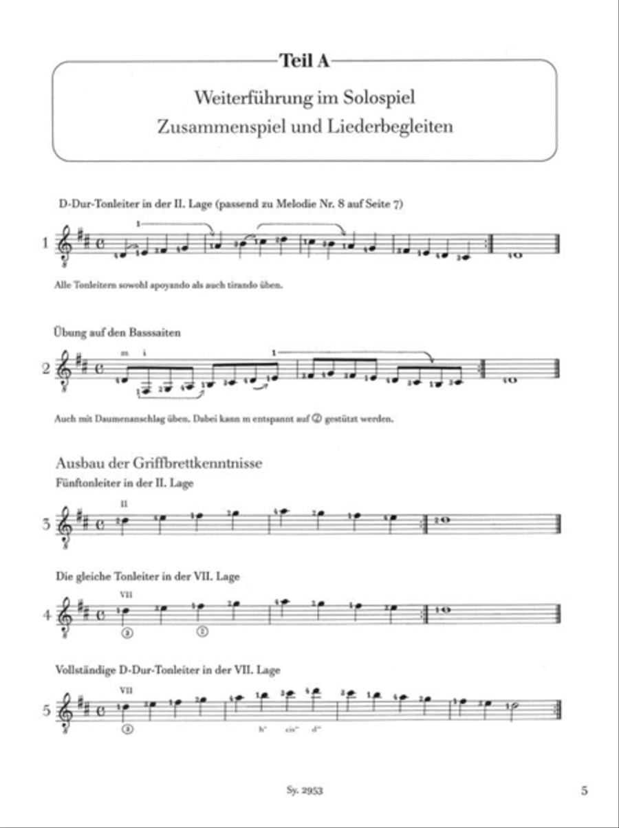 Die neue Gitarrenschule Band 2 Guitar scores gallery preview page 3