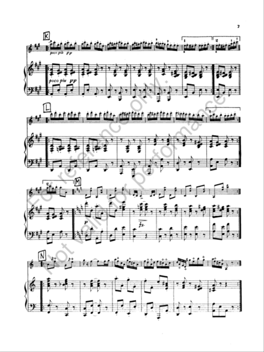 Zigeunerweisen Zigeunerweisen Concert Band scores gallery preview page 8
