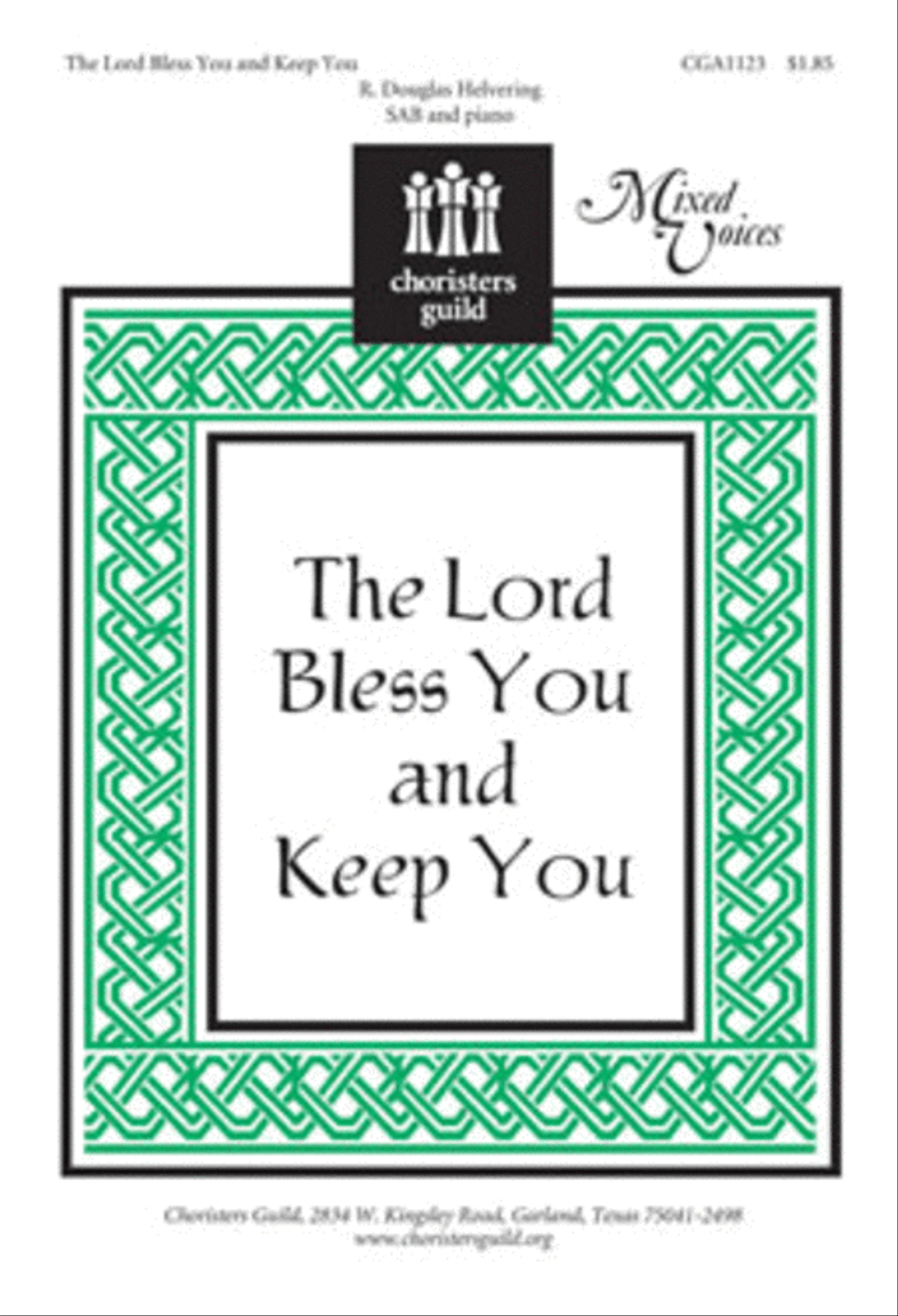 The Lord Bless You and Keep You 3-Part scores gallery preview page 1