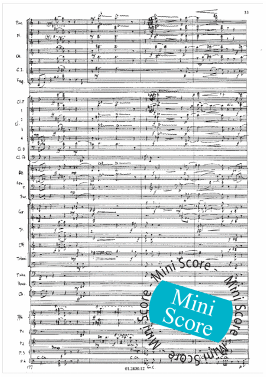 Aratoro I Aratoro I Concert Band scores gallery preview page 37
