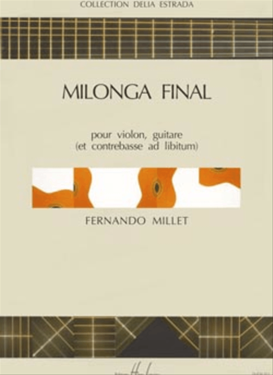 Milonga Final Violin scores gallery preview page 1