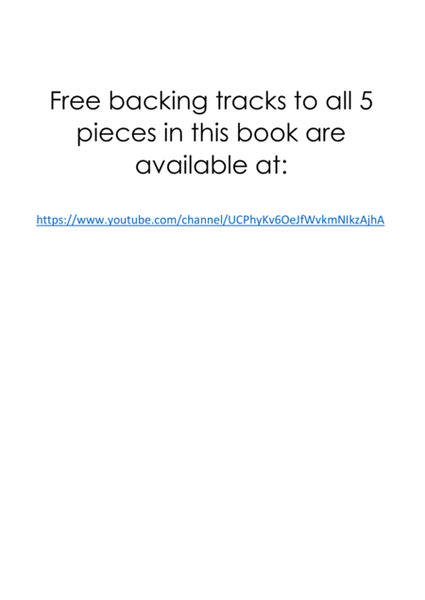 5 More Beautiful Violin Solos for Fun - with FREE BACKING TRACKS & piano accompaniment image number null