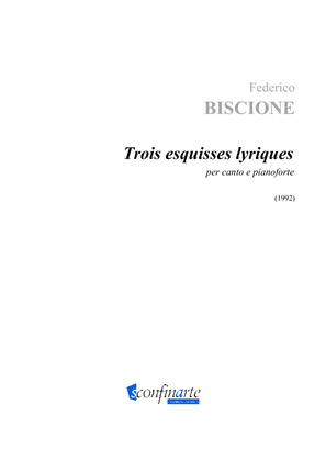 Federico Biscione: TROIS ESQUISSES LYRIQUES (ES-22-051)