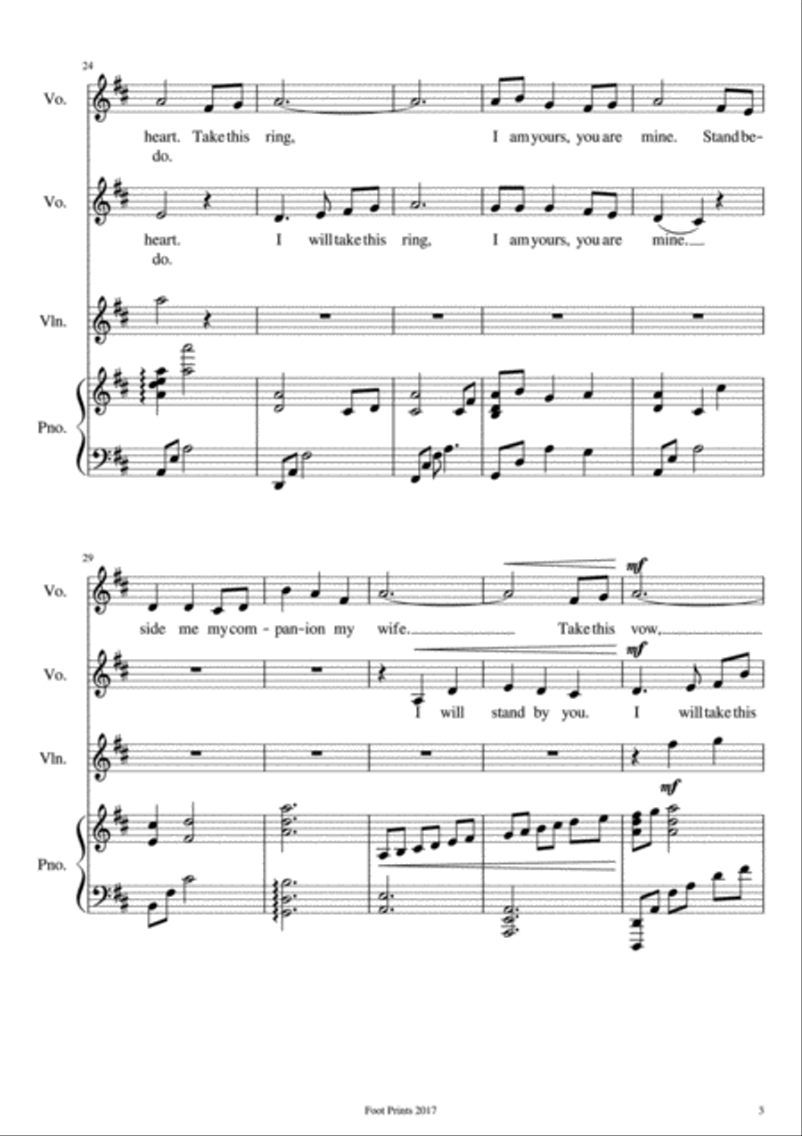 Take This Ring Take This Ring Voice scores gallery preview page 3