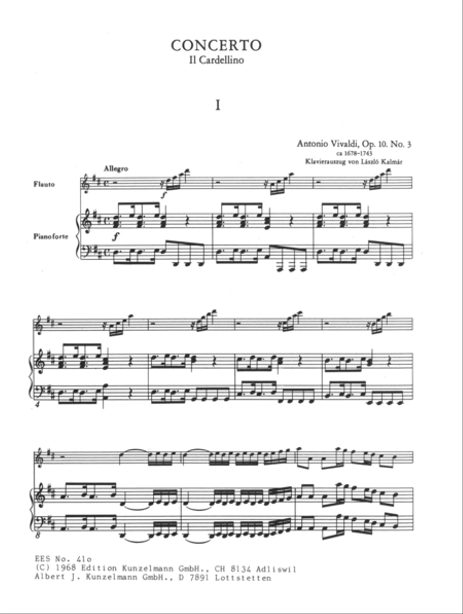 Concerto for flute Concerto for flute Flute Solo scores gallery preview page 2