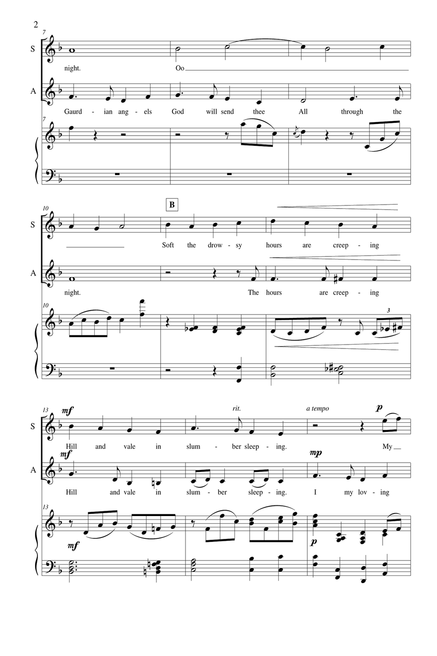 All Through The Night SA scores gallery preview page 3