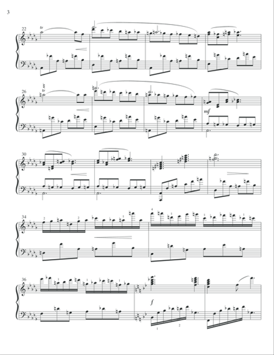 Wild Rose Suite Piano Solo scores gallery preview page 5