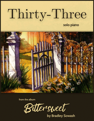 Book cover for Thirty-Three