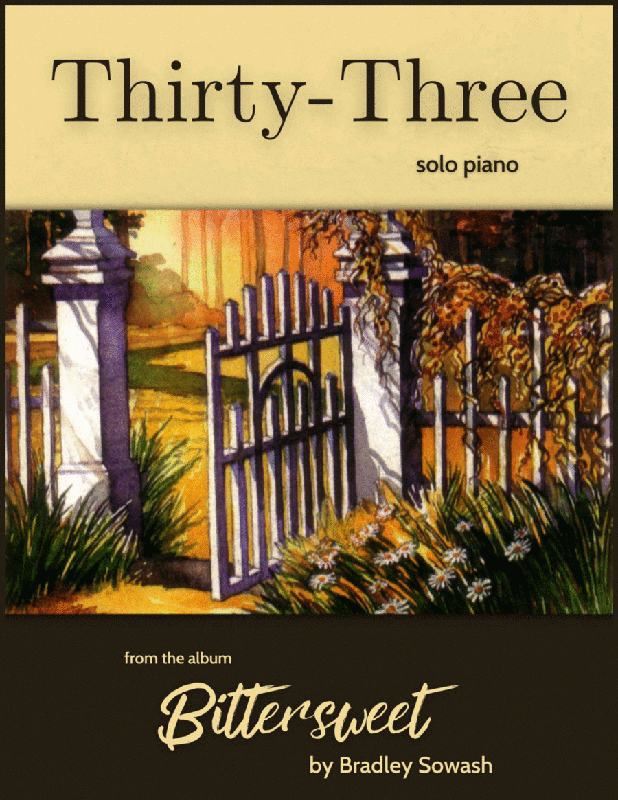 Thirty-Three Thirty-Three Piano Solo scores gallery preview page 1