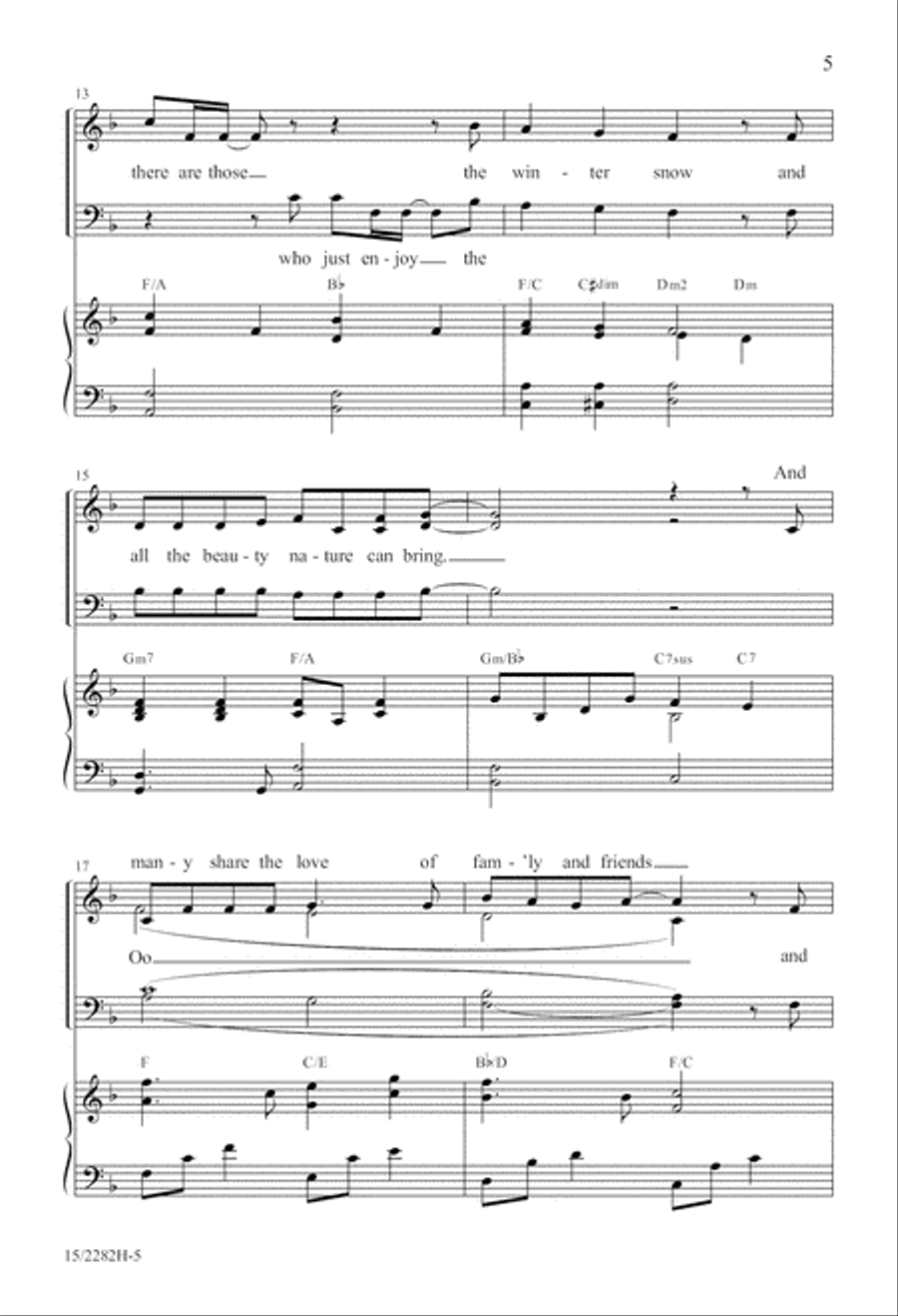 Always Believe 4-Part scores gallery preview page 5