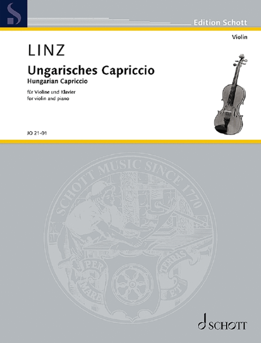 Hungarian capriccio Violin Solo scores gallery preview page 1