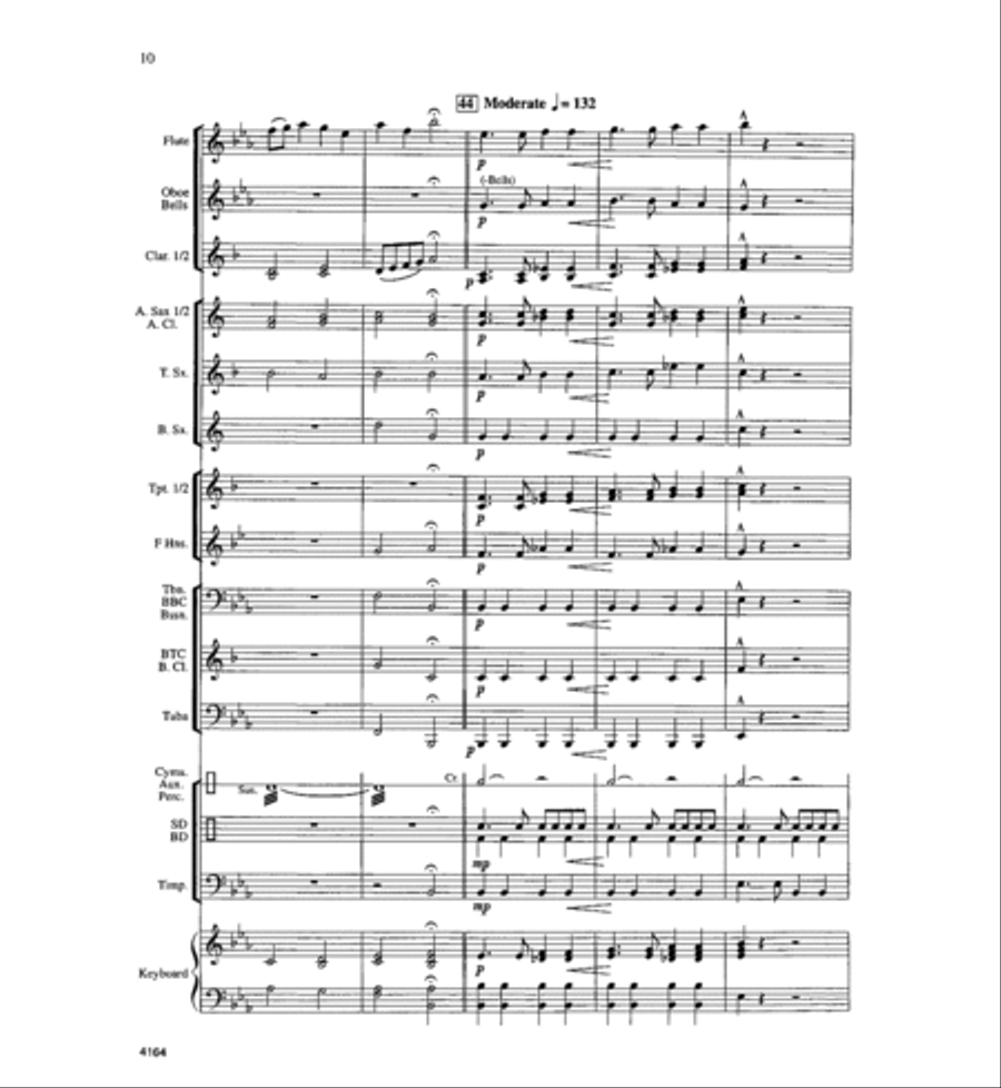 Rogue River Rhapsody Rogue River Rhapsody Concert Band scores gallery preview page 11