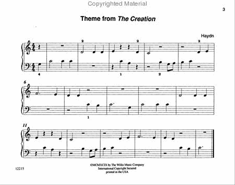 First Classics First Classics Piano scores gallery preview page 2