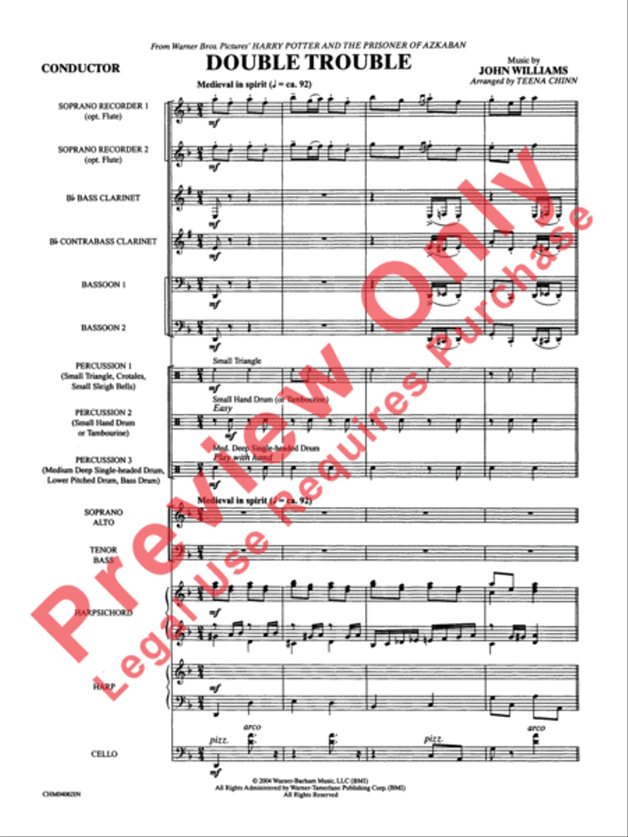 Double Trouble Choir scores gallery preview page 2