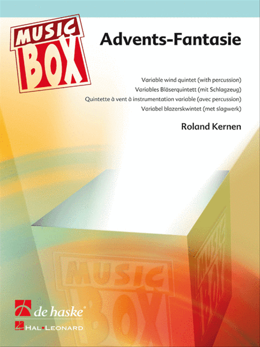 Advents-Fantasie Percussion scores gallery preview page 1