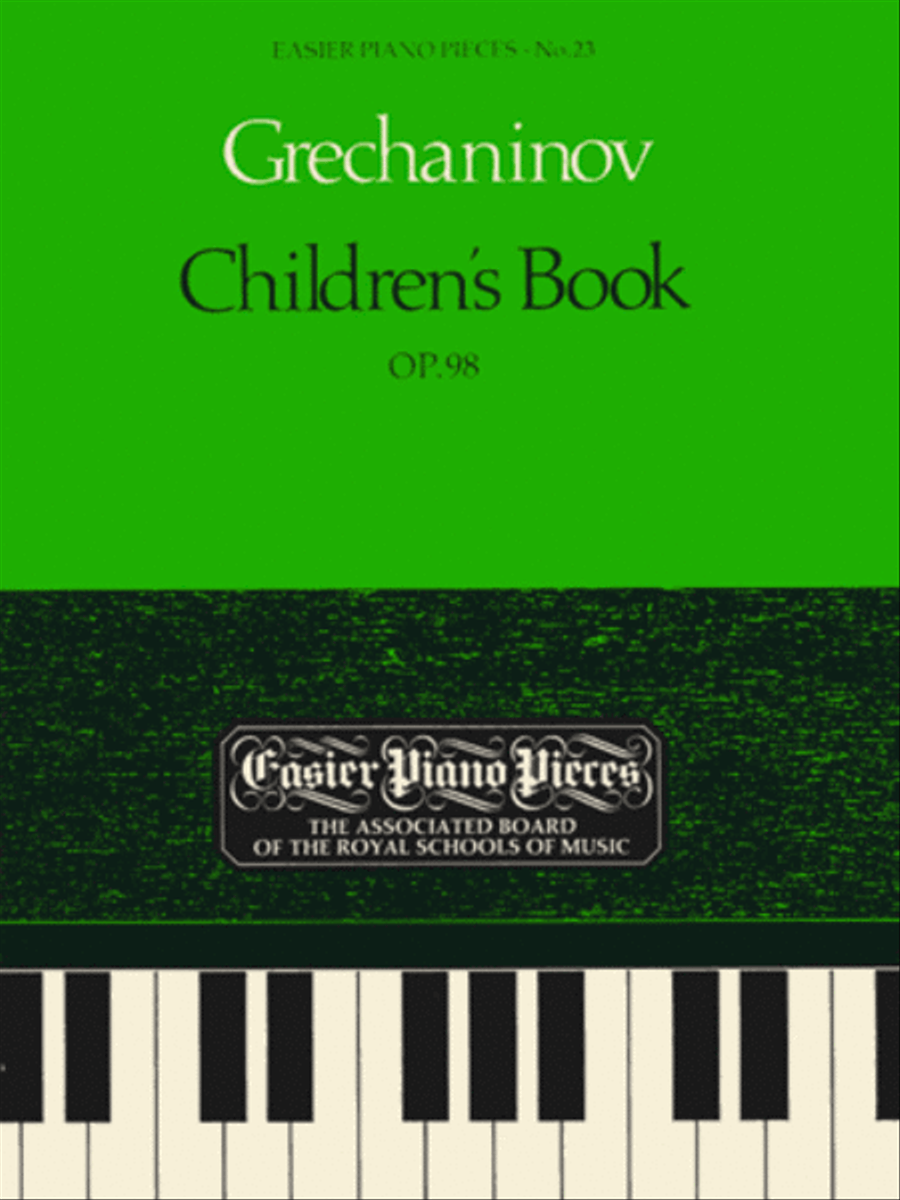 Children's Book, Op.98 Children's Book, Op.98 Piano Method scores gallery preview page 1