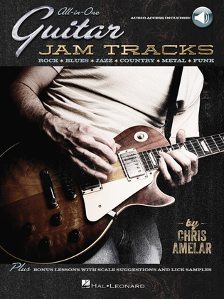 Book cover for All-in-One Guitar Jam Tracks