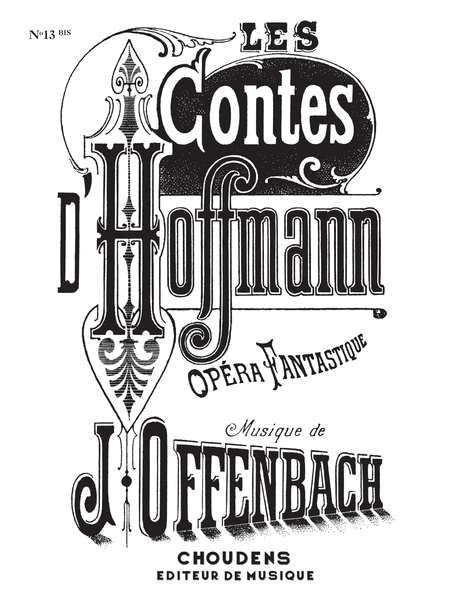 Les Contes D'Hoffmann No. 13 bis (extrait)
