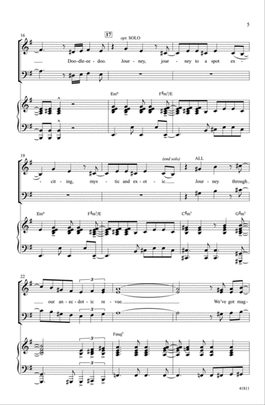 Pippin: Choral Highlights Choir scores gallery preview page 3
