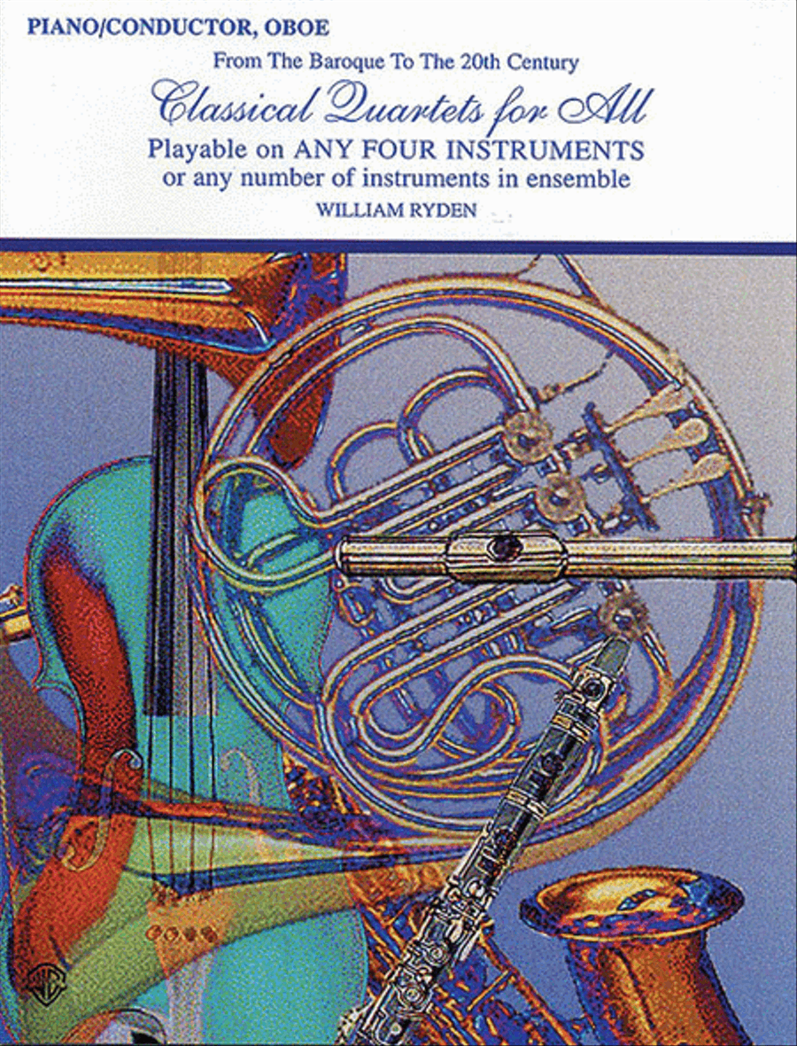 Classical Quartets for All (From the Baroque to the 20th Century) Small Ensemble scores gallery preview page 1