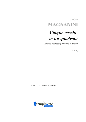 Book cover for Paola Magnanini: CINQUE CERCHI IN UN QUADRATO (ES-22-062)