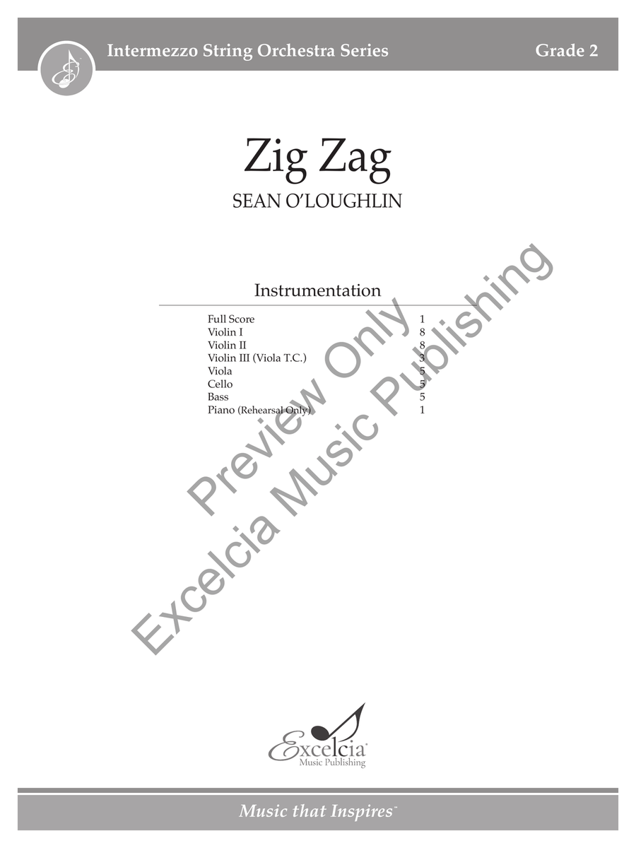 Zig Zag (Orchestra) String Orchestra scores gallery preview page 2