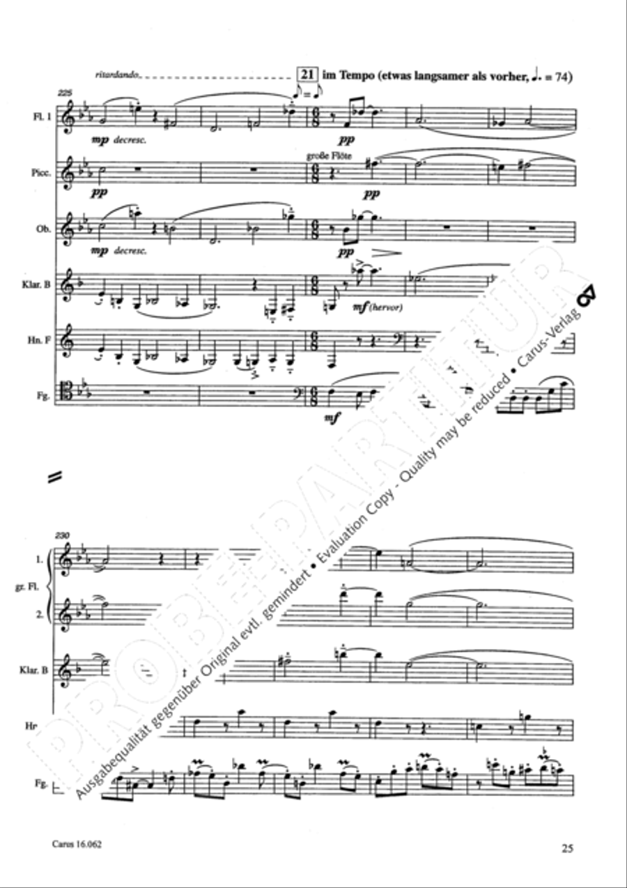 Musik fur sechs Blaser Musik fur sechs Blaser Bassoon scores gallery preview page 28