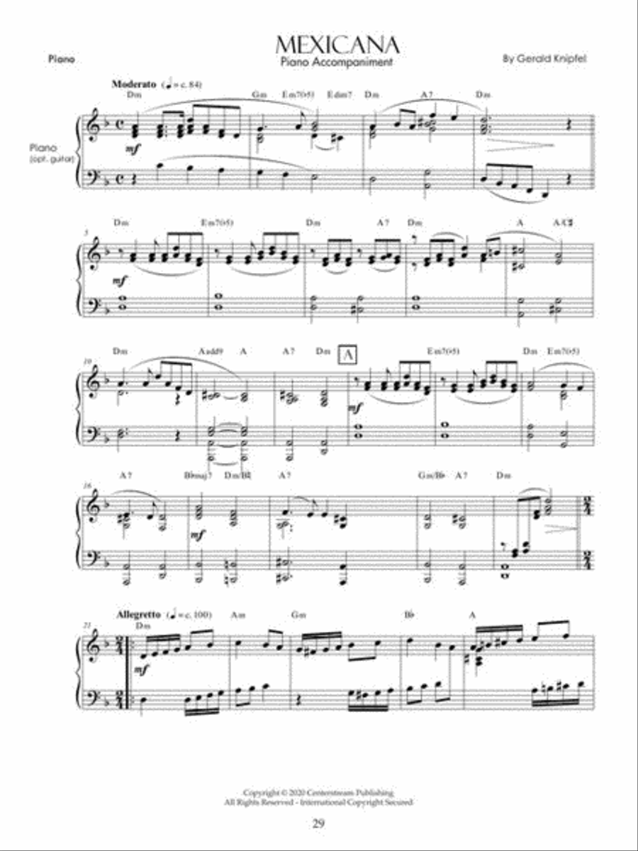 Hot Spicy Trumpet Solos with a Spanish Flair Trumpet Solo scores gallery preview page 5