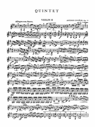 Quintet in G Major, Op. 77: 2nd Violin