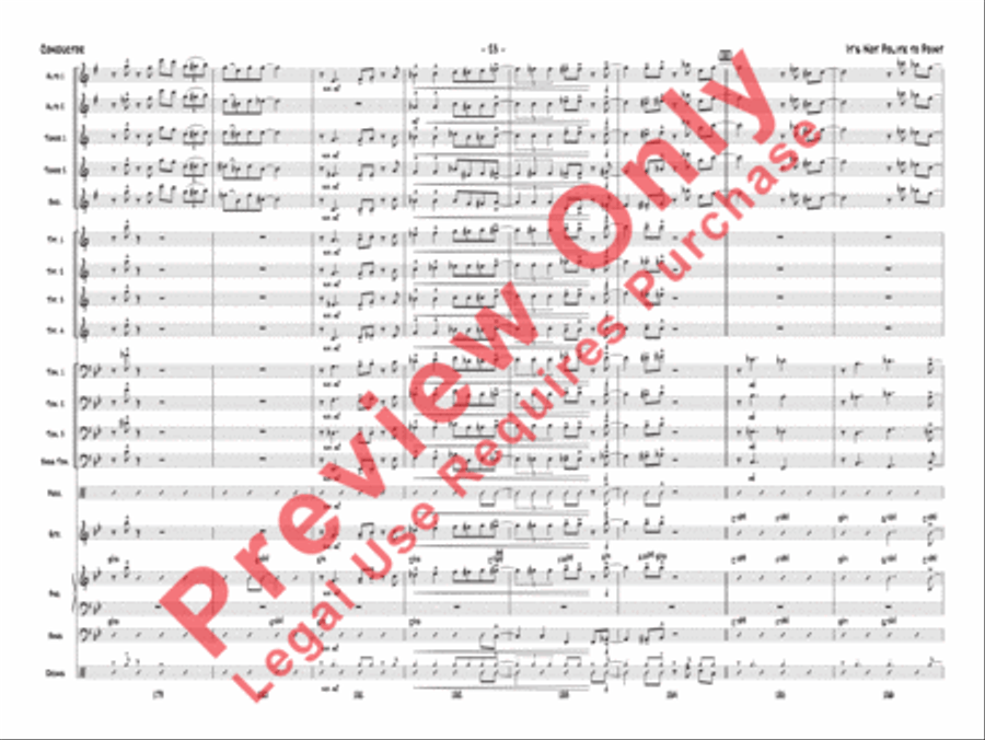 It's Not Polite to Point Jazz Ensemble scores gallery preview page 26
