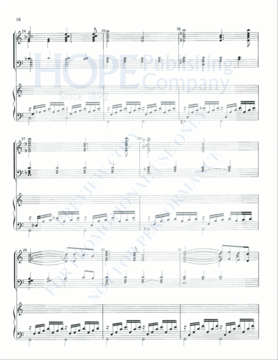 Key Rings Handbell Choir scores gallery preview page 21