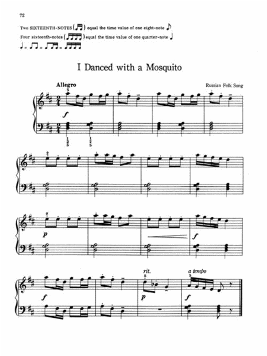 The Joy of First Year Piano Piano Method scores gallery preview page 4