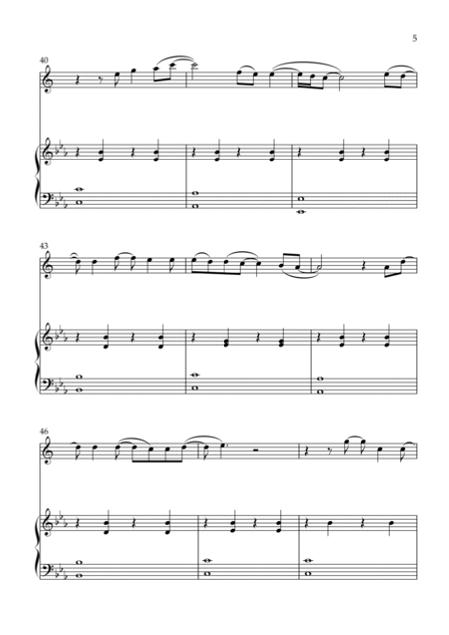 When I Get There Alto Saxophone scores gallery preview page 5