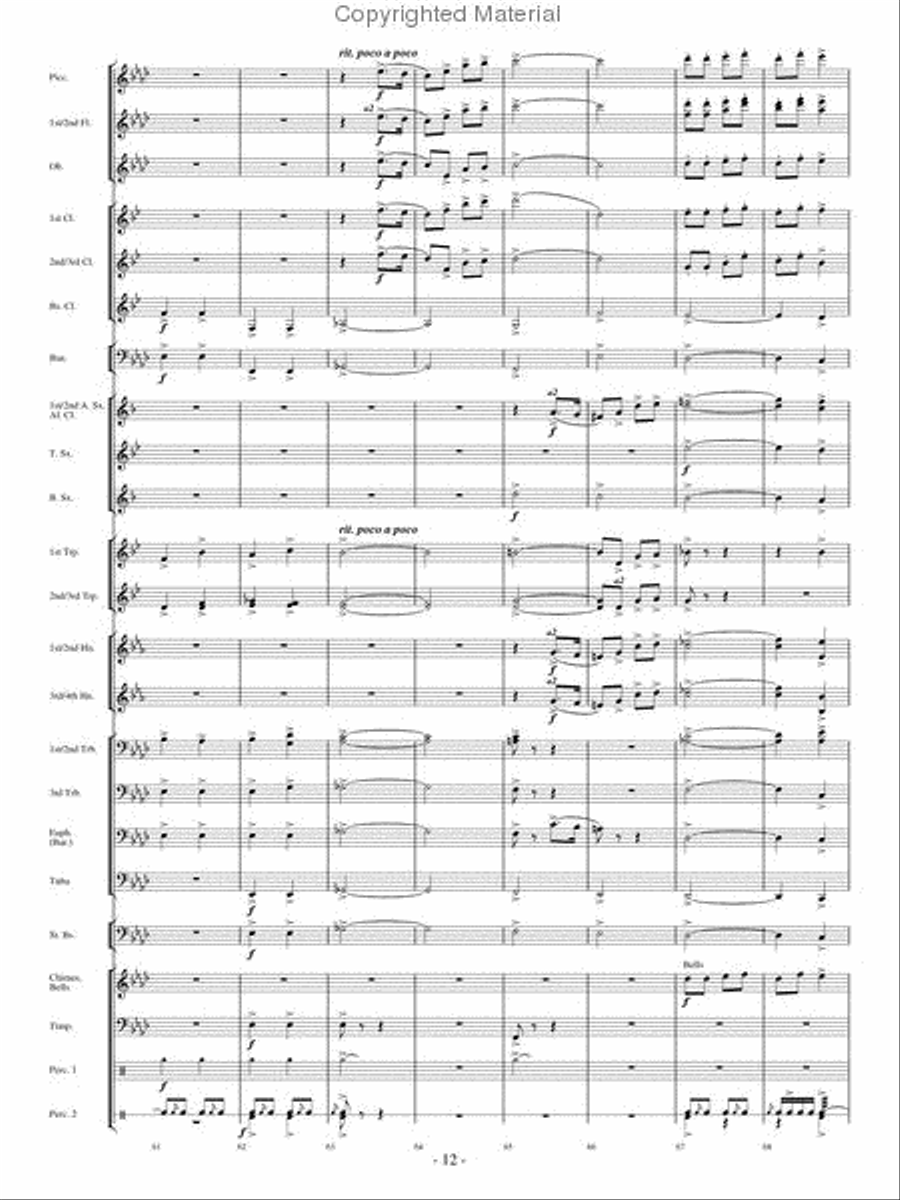 Broad Stripes and Bright Stars Concert Band scores gallery preview page 11