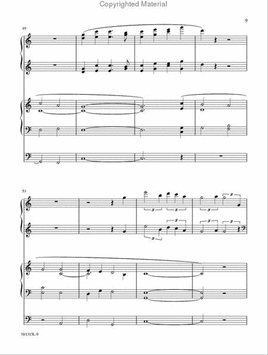 A Christmas Tapestry A Christmas Tapestry Organ scores gallery preview page 8