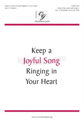Book cover for Keep a Joyful Song Ringing in Your Heart