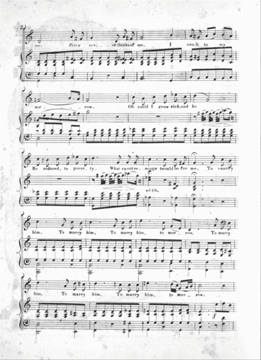 I'd Marry Him Tomorrow Voice scores gallery preview page 2