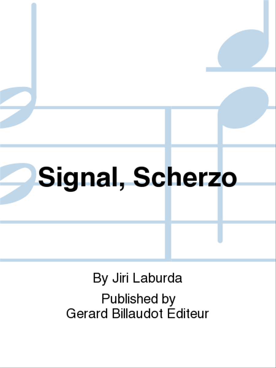 Signal, Scherzo Signal, Scherzo Trumpet Solo scores gallery preview page 1