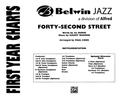 Forty-Second Street: Score