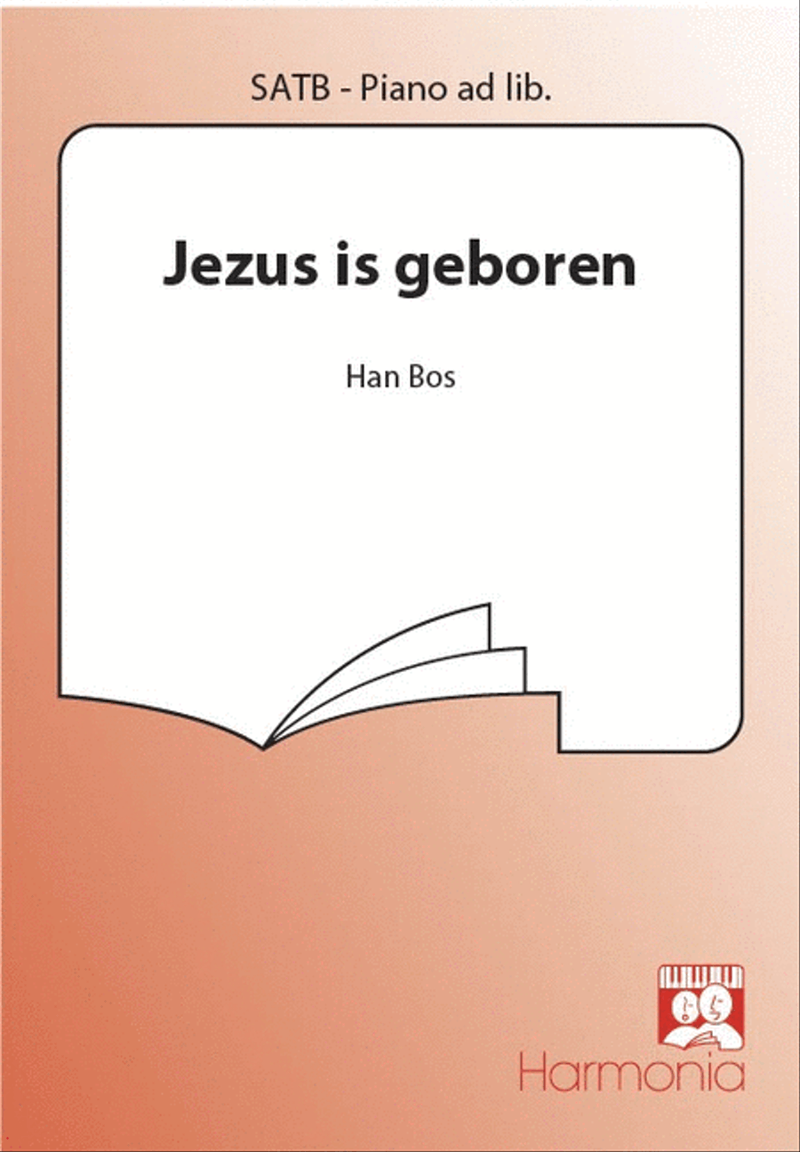 Jezus is geboren Jezus is geboren 4-Part scores gallery preview page 1