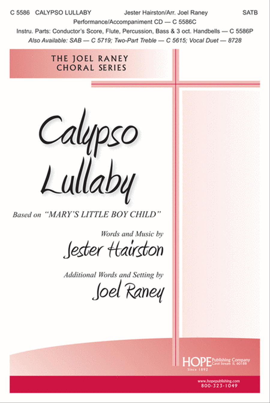 Calypso Lullaby 4-Part scores gallery preview page 1