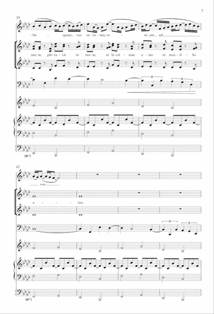 Beati I: Pro curatis (For those that are cared for) SSAA scores gallery preview page 6