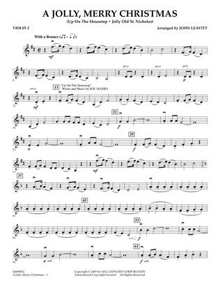 A Jolly, Merry Christmas - Violin 2