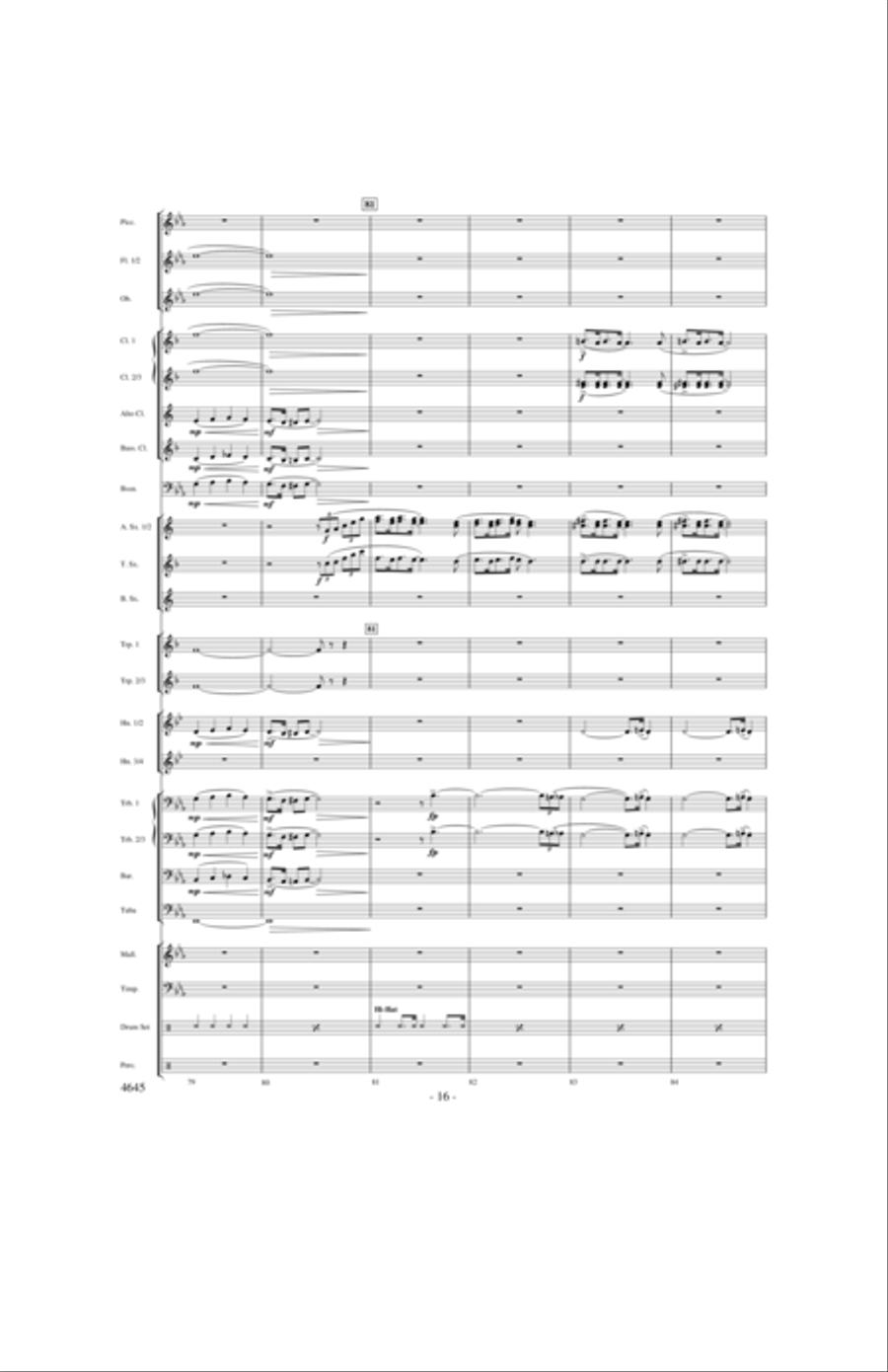 New York: 1927 Concert Band scores gallery preview page 15