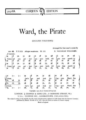 Book cover for Ward The Pirate