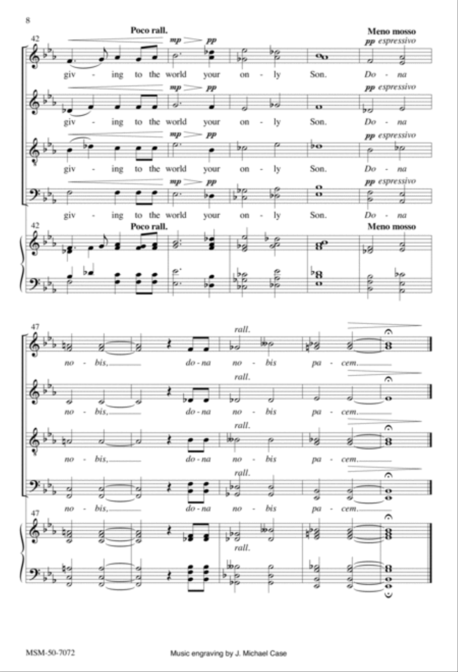 Almighty and Everlasting God Divisi scores gallery preview page 8