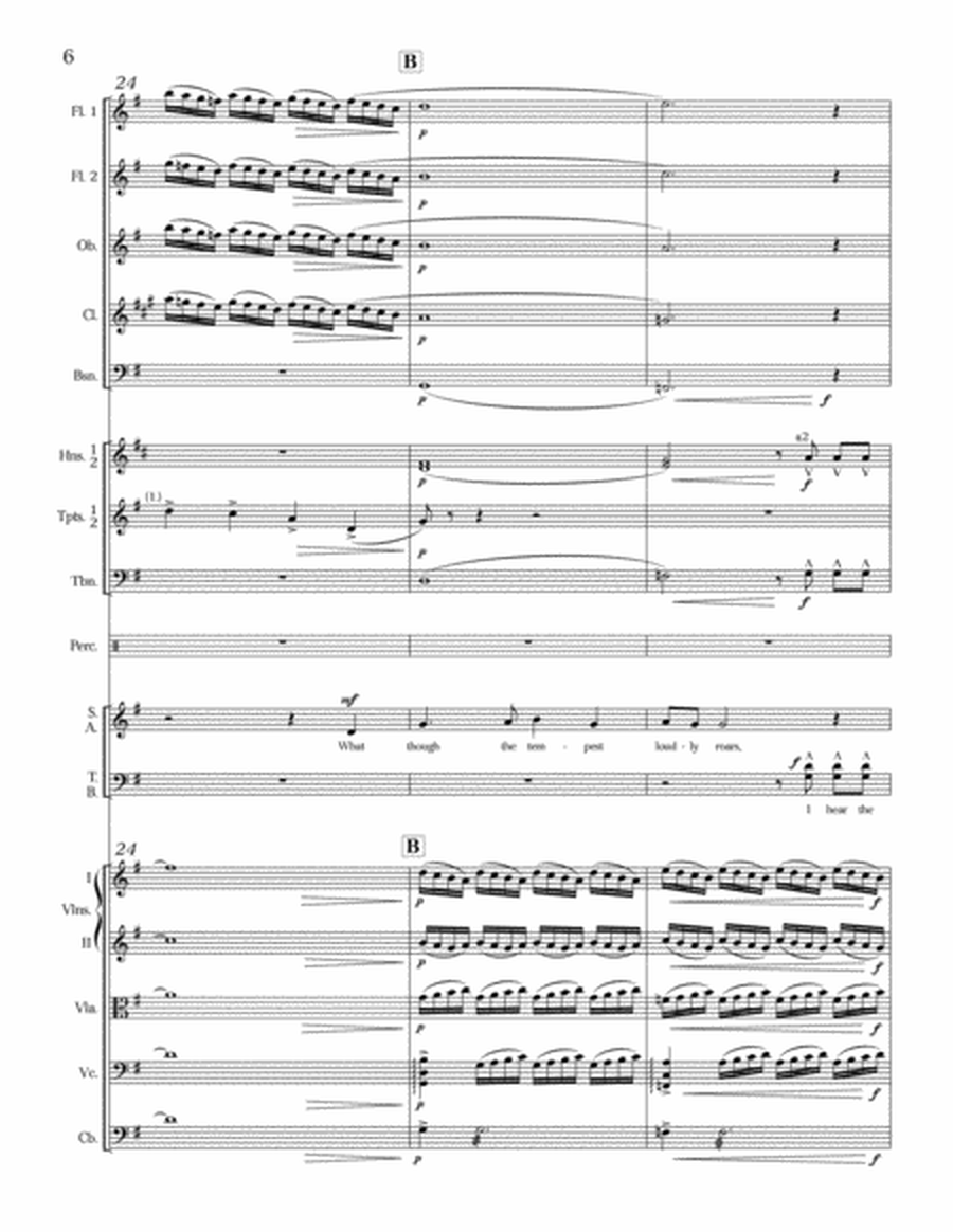 How Can I Keep from Singing? (Downloadable SATB Chamber Version Full Score)