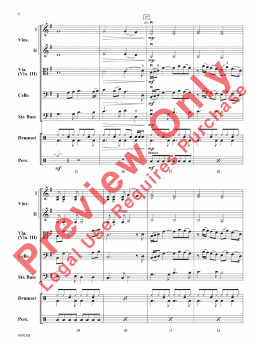 Tomorrow String Orchestra scores gallery preview page 7