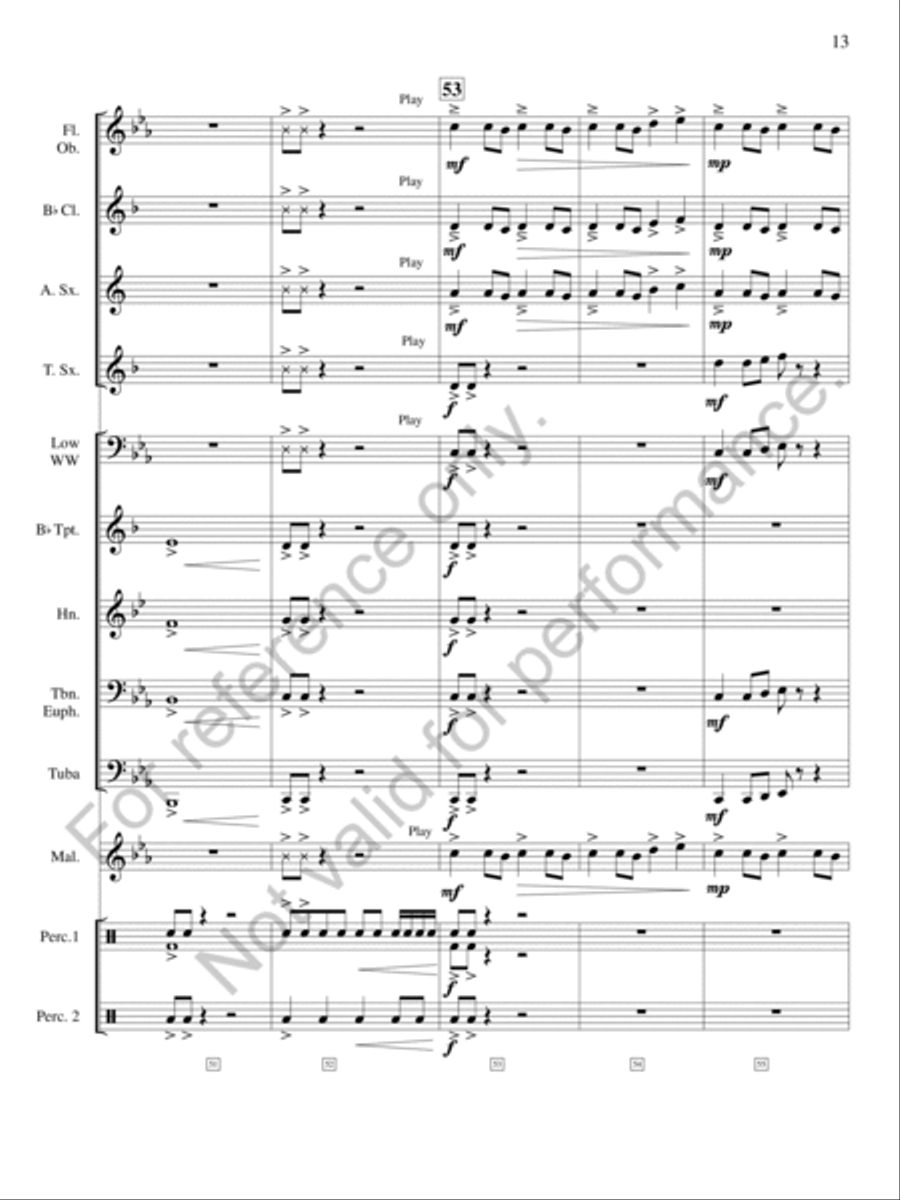 Synergetic Synergetic Concert Band scores gallery preview page 14