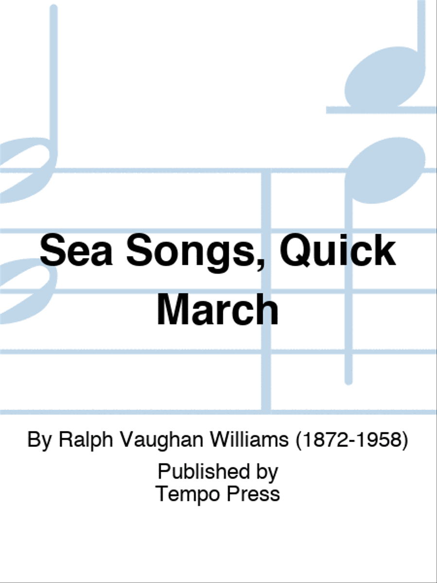 Sea Songs, Quick March Set of Parts scores gallery preview page 1